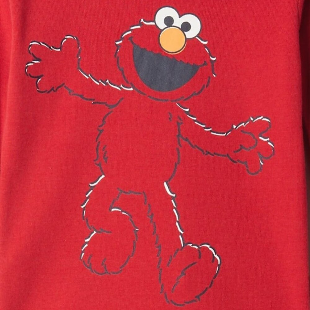 NEW Baby Gap Elmo Pajama Set 100% Organic  Cotton